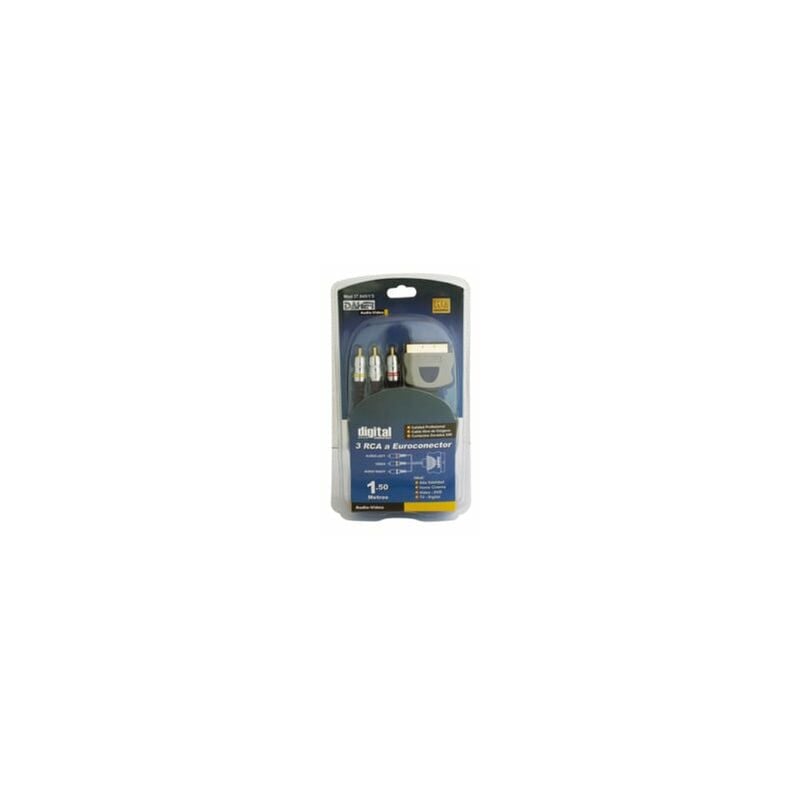 

Conexion Audio/Video 3Rca Euro