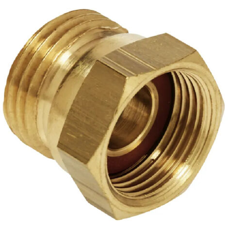 Conexión de gas NF rosca macho cilindro, hembra 20x150