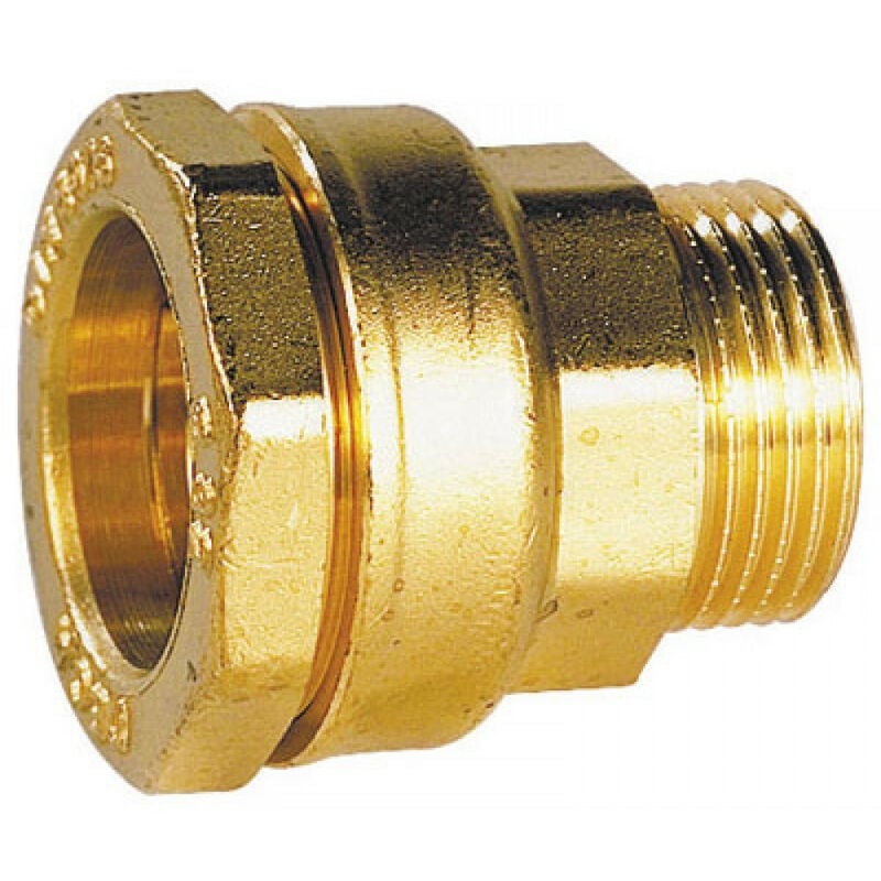 

conexión de latón ø 25 mm por 3/4 para el tubo de PE