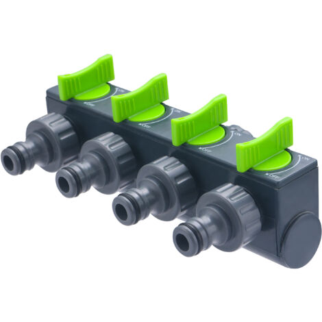 Conexión de Pico de Grifo de Riego Hembra (3/4) Selector de 4 Salidas Conexión Automática AROZ