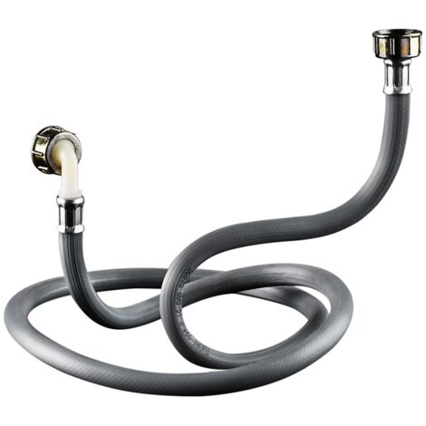 Conexion flexible lavadadora tuercas metalicas hh3/4´150 cm