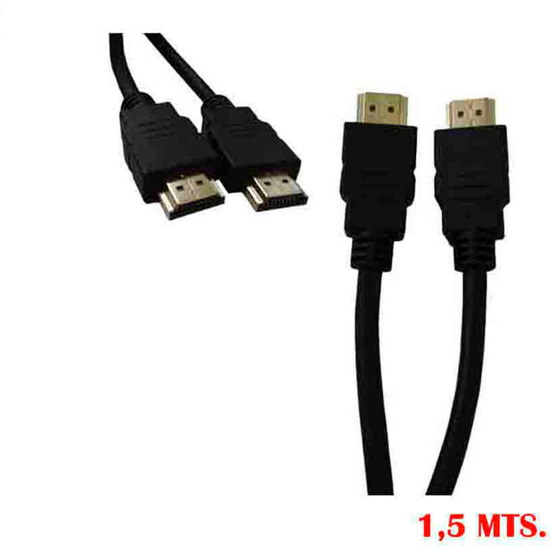 

Conexion hdmi alta velocidad 1.4 macho macho 1,5m - EDM