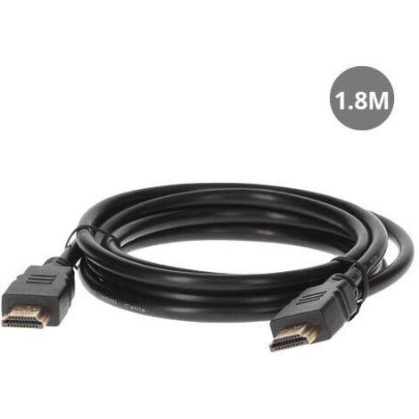 Conexión HDMI + HDMI de 1,8 mt.