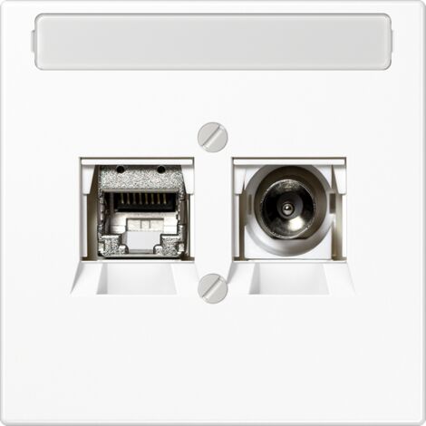 Conexion para SMART TV Blanco alpino JUNG MMDLS4521WW