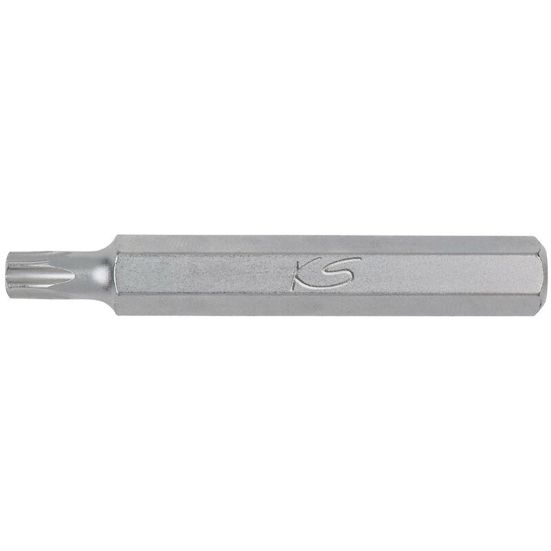 

KS TOOLS 10mm Bit Torx T50, 75mm de longitud, mango 10mm
