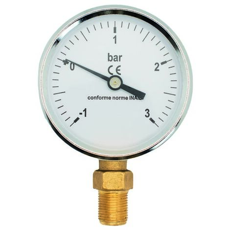 Conexión radial del vacuómetro ø 80