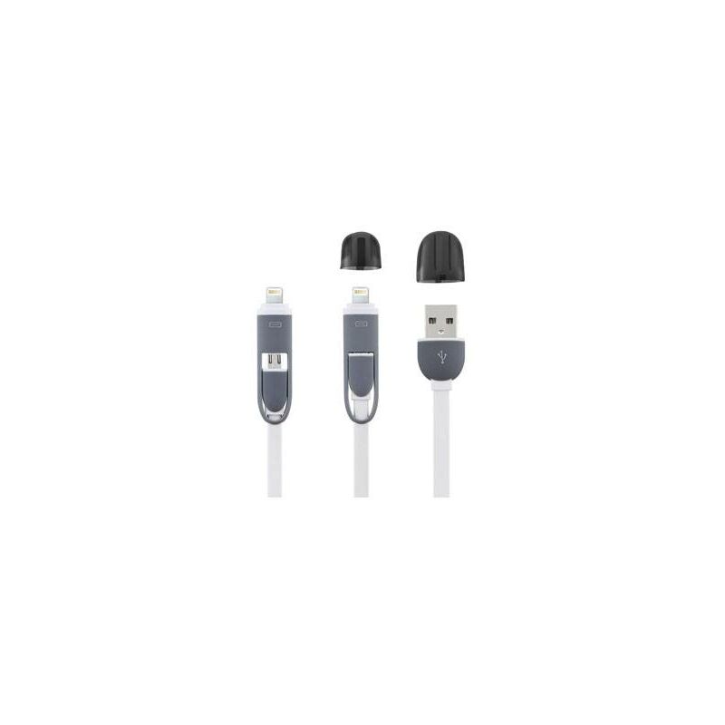 

Conexion Usb micro Usb Iphone 2m