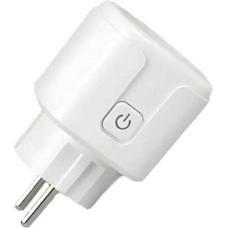 Conexión WiFi integrada, enchufe inteligente EIGHTREE de 16 A, 3680 W, compatible con Alexa, Google Home, SmartThings, fuente de alimentación, conexión WLAN de 2,4 GHz