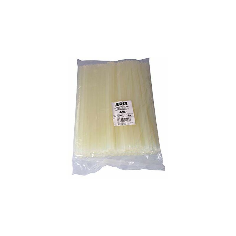 Confezione da 1 kg di colla stick 7 mm mota hz07