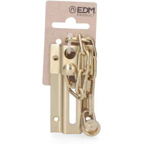 Confezione 1 unità. Catena Di Sicurezza H° Ottone EDM