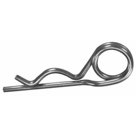 Confezione 10 coppiglie a molla doppio giro ø3mm