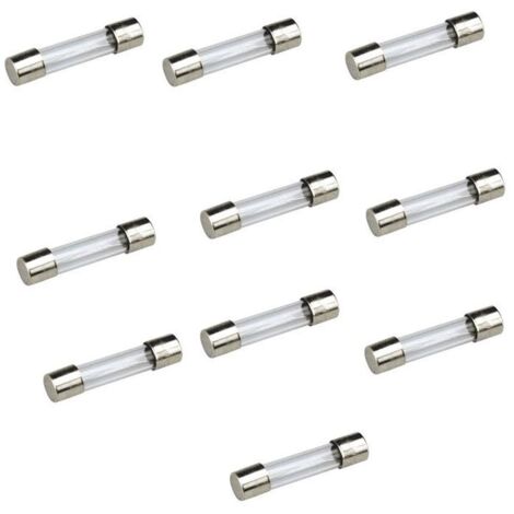Confezione 10pz Fusibili da 16a 6x32 Macchine caffe automatiche forni micronde