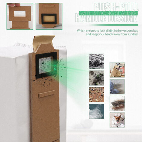 Confezione 12 sacchi aspirapolvere ricambio per S7 T7S T7S sacco polvere accessori aspirapolvere pezzi ricambio