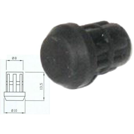 CONFEZIONE 4PZ PIEDINO GOMMINO POGGIA GRIGLIE PER PIANO COTTURA FOSTER Base 10mm