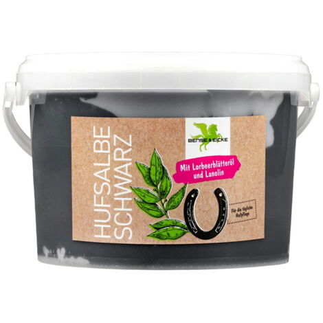 Confezione 5 kg: Grasso per zoccoli nero PARISOL con olio di foglia di alloro e catrame vegetale