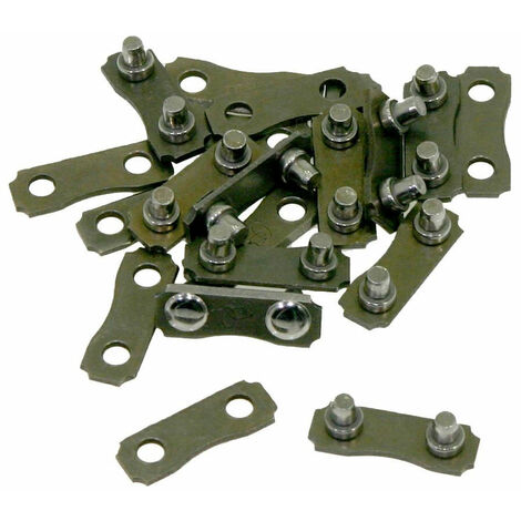 Confezione 5 kit maglie Con e senza rivetto per catene Maya 3/8&quot .3/1.5/1.6 mm .050&quot/.058&quot/.063&quot