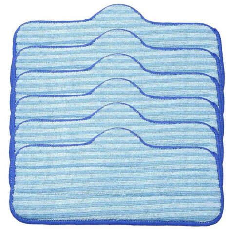Confezione 5 tamponi mop vapore microfibra adatti pulitore vapore Dupray Neat