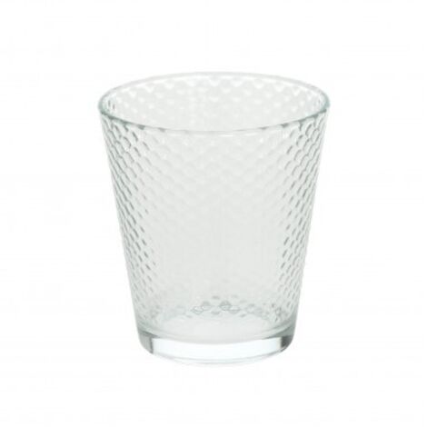 Confezione 6 bicchieri in vetro trasparente Golf Tognana 340 centilitri