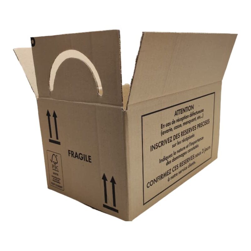 Confezione da 10, 20 o 25 scatole da 55 x 35 x 30