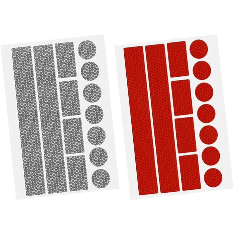 Confezione da 10 adesivi di sicurezza altamente