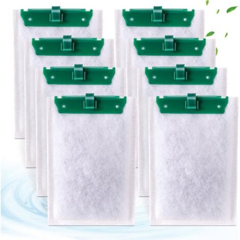 Confezione da 10 cartucce filtranti medie compatibili con i filtri Tetra Whisper Bio-Bag. Cartucce filtranti di ricambio medie per filtri Whisper ReptoFilter e filtri 10i IQ10 PF10 Power - Pronte all'