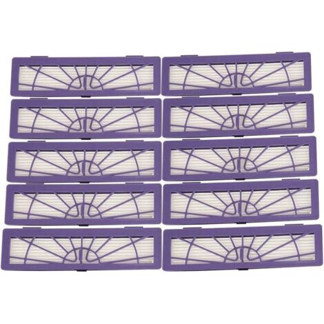 Confezione da 10 filtri di ricambio per Neato Botvac Connected D3 D4, Botvac D Series D75 D80 D85 e Botvac Series 65 70E 75 80 85 Modelli di filtri ad alte prestazioni