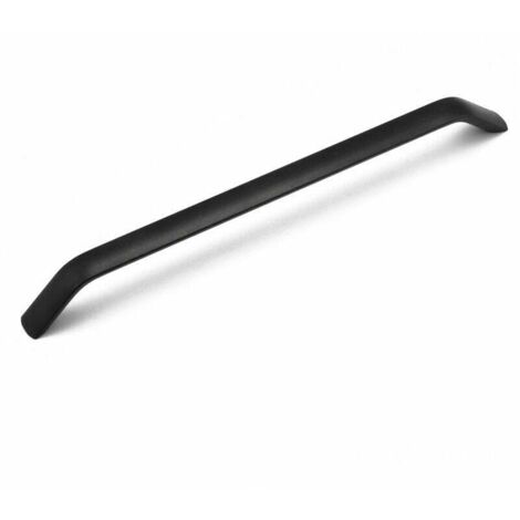 Confezione da 10 maniglie e pomelli per cassetti per mobili da cucina, mobili per camera da letto, maniglie per cassetti, distanza dal centro del processo di sabbiatura 224 mm, nero