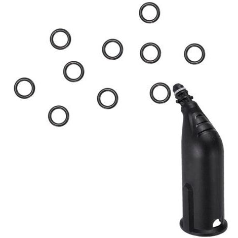Confezione da 10 O-ring in gomma per pulitore a vapore Karcher SC2 SC3 SC4 SC5 CT10 (neri)