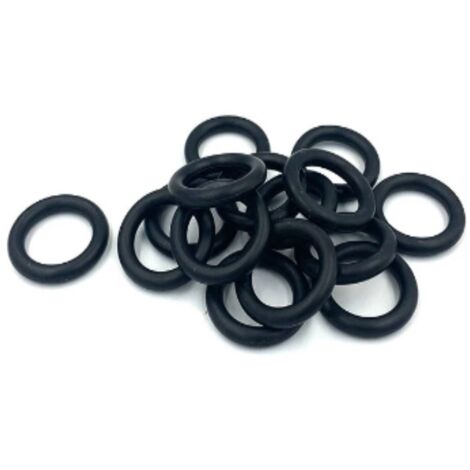 CONFEZIONE DA 10 PEZZI - GUARNIZIONE ADANELLO O.RING Ø16,9MMx2,7MM PER RACCORDI - IN GOMMA