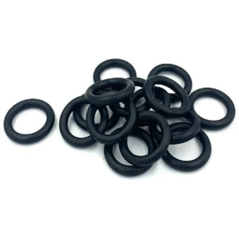 CONFEZIONE DA 10 PEZZI - GUARNIZIONE ADANELLO O.RING Ø16,9MMx2,7MM PER RACCORDI - IN GOMMA