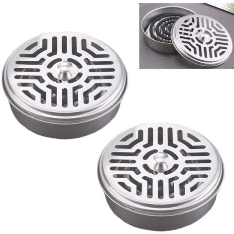 Confezione da 10 porta zanzariere in acciaio inox, porta zanzariere, porta zanzariere anti-zanzare, per casa, giardino, campeggio, pesca, viaggi, attività all'aperto