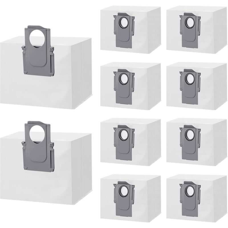 Image of Alovez - Confezione da 10 sacchetti di polvere per Xiaomi Roborock S7 Maxv Ultra / S7 Pro Ultra/Roborock Q7 Max/Roborock Q7 Max +/ Q5+/ S8/S8+/S8 Pro
