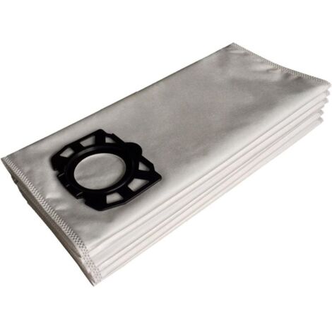 Confezione da 10 sacchetti filtro di ricambio per filtri Karcher Polar per aspirapolvere a secco e a umido WD4, WD5, WD5/P MV4, MV5, MV6