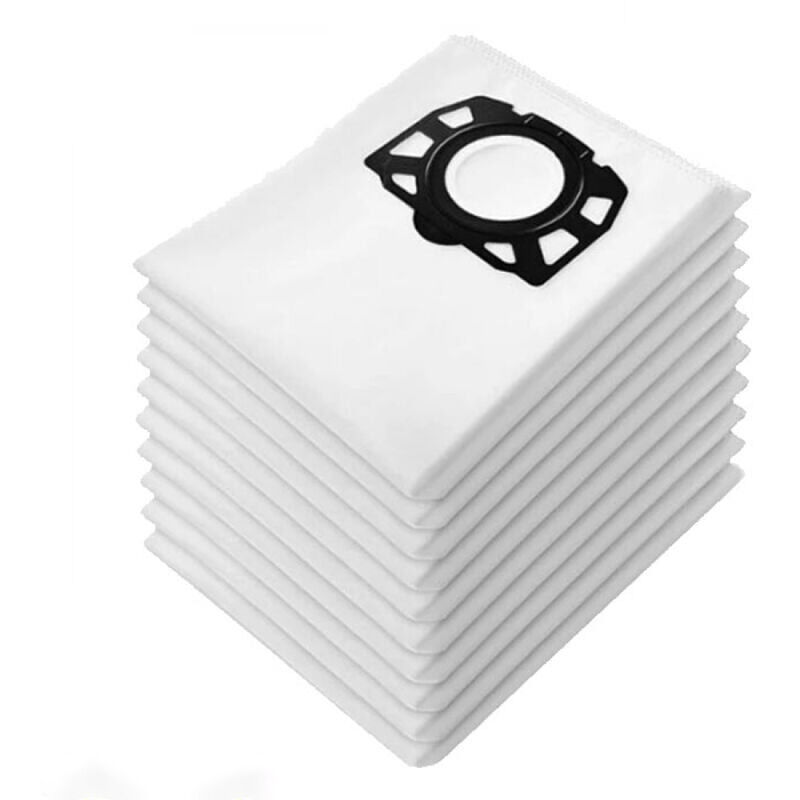 Image of Confezione da 10 sacchetti per aspirapolvere per Karcher WD4 WD5 WD6 MV4 MV5 MV6