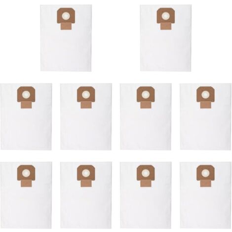 Confezione da 10 sacchetti riutilizzabili per aspirapolvere (modelli VB090F e VAC090), 51,65 x 46,54 cm, lavabili, in tessuto non tessuto. Ricambi per aspirapolvere.