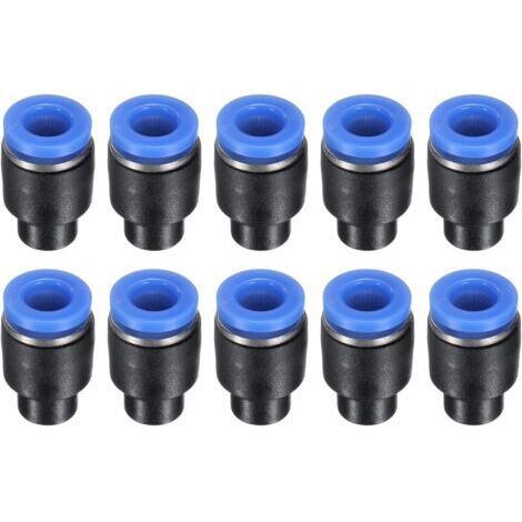 Confezione da 10 tappi di tenuta pneumatici ermetici per sistemi ad aria compressa da 6 mm