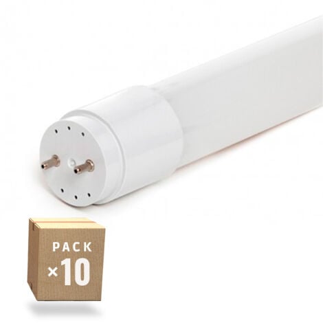 GREENICE Confezione da 10 Tubi LED T8 18W 2520Lm 6000ºK Vetro 120Cm 40.000H [TC-T8-18WC-CW-PK10-AP]