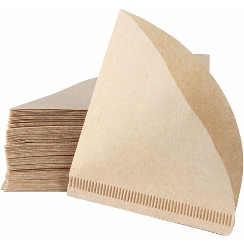 Confezione da 100 filtri per caffè in carta usa e