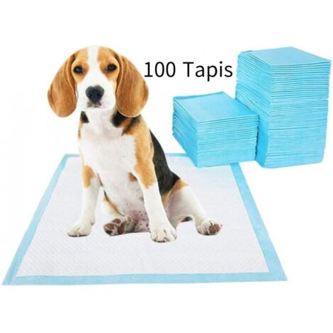 Confezione da 100 tappetini per l'addestramento dei cani AIPERQ, 13" x 18", monouso, super assorbenti, resistenti agli odori
