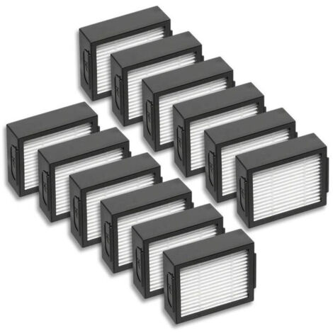 Confezione da 12 filtri di ricambio per iRobot Roomba serie i7, e5, e6, J7 e i/e - Ricambi e accessori per robot aspirapolvere - OUYLAF