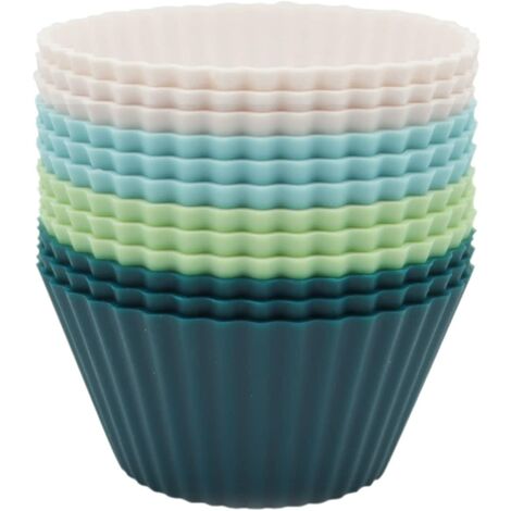 in silicone Pirottini da forno riutilizzabili Basics Spatole in silicone set da 3 pezzi confezione da 12 & 