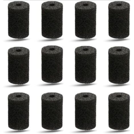 Confezione da 12 spazzole di coda in schiuma per Polaris 180, 280, 360, 380, 480, 3900 Sport, accessori per pulitori di piscine.