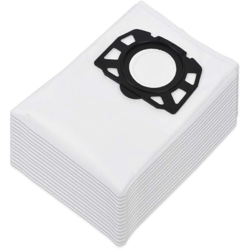 Confezione da 15 sacchetti filtro in tessuto non tessuto di ricambio per WD4 WD5 WD5 / P sacchetti filtro polvere per aspirapolvere Karcher MV4 / MK5