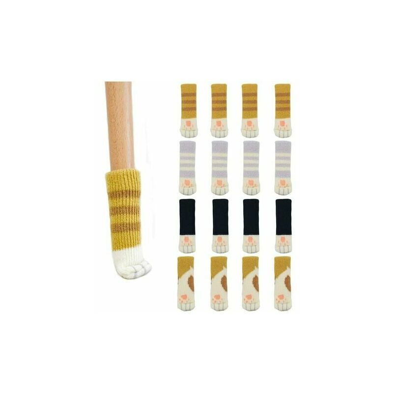 Confezione da 16 calze creative per sedie con