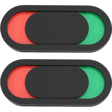 Confezione da 2 cartelli "Vuoto/Occupato" (rosso e verde, con cerniera), autoadesivi, per bagno, bagno, hotel, sala conferenze, casa, ufficio - fai da te