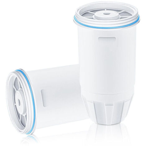 Confezione da 2 filtri di ricambio per l'acqua Zero Water. Compatibili con le caraffe Zerowater: ZR-001, ZR-017, ZR-004, ZP-006, ZD-013 e ZS-008.