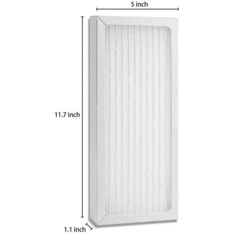 Confezione da 2 filtri HEPA di ricambio 04383 compatibili con i filtri per purificatore d'aria Hamilton Beach 04383, 04384, codice articolo 990051000