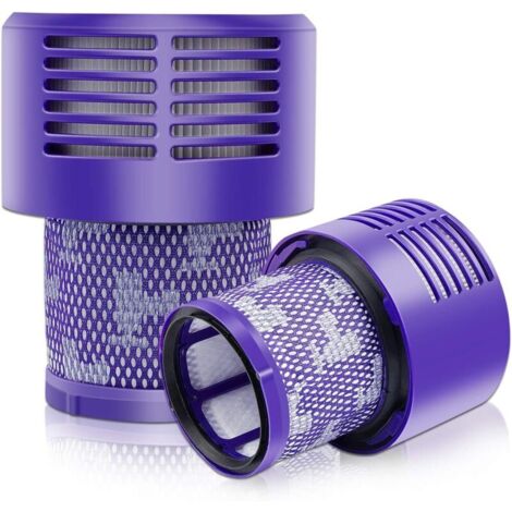 Confezione da 2 filtri posteriori di ricambio per aspirapolvere Dyson V10, V10 Absolute, V10 Animal, V10 Motorhead, V10 Total Clean, SV12