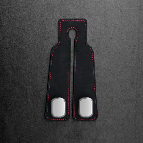 Confezione da 2 ganci per poggiatesta auto, doppio gancio per sedile posteriore, accessori per riporre borse