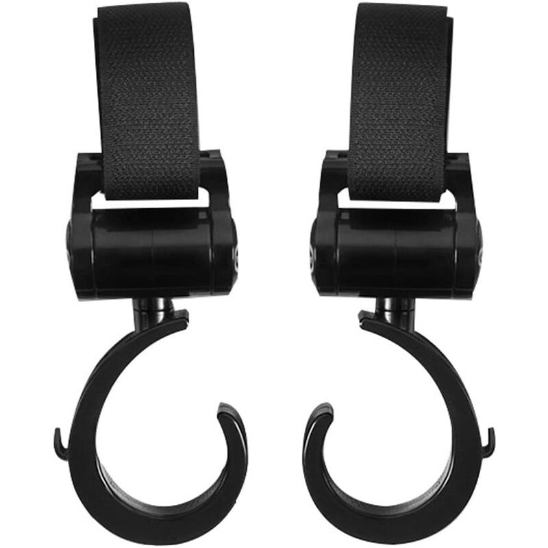 Confezione da 2) Gancio per passeggino, Yuccer 2